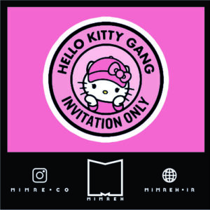 استیکر Hello kitty24