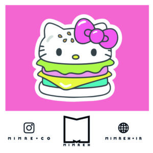 استیکر Hello kitty27