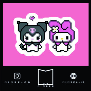 استیکر Hello kitty30