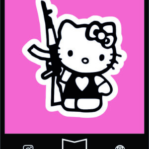 استیکر Hello kitty34