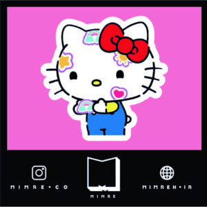 استیکر Hello kitty42
