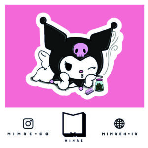 استیکر Hello kitty44