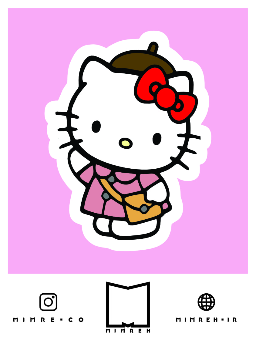استیکر Hello kitty5