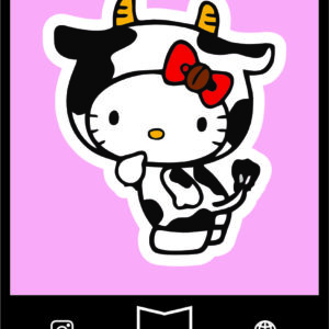 استیکر Hello kitty6