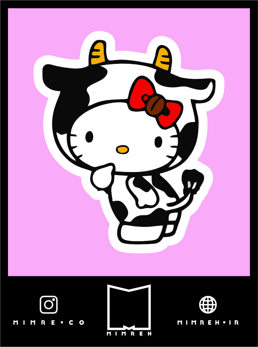 استیکر Hello kitty6
