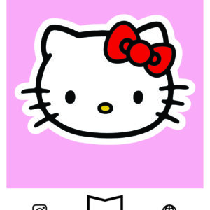 استیکر Hello kitty7