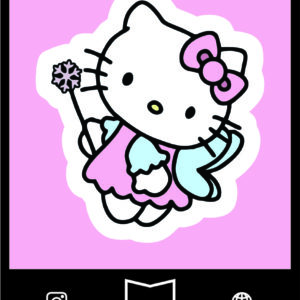 استیکر Hello kitty8