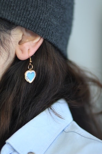 گوشواره Blue Heart