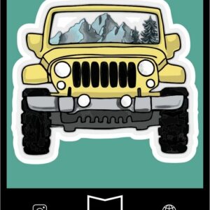 استیکر offroad adventure7