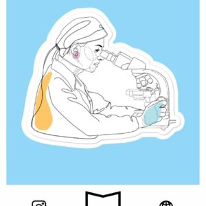استیکر scientist2