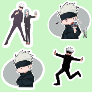 پک استیکر Anime - Jujutsu Kaisen 3