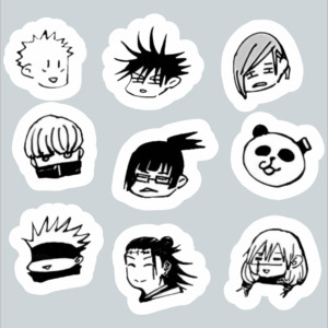 پک استیکر Anime - Jujutsu Kaisen 6