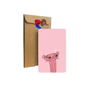 استیکر کارت pink panther's girlfriend