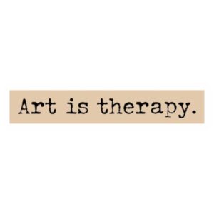 استیکر Art is Therapy