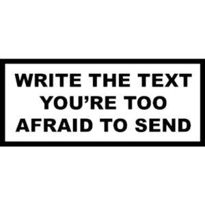 استیکر Write The Text