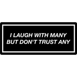 استیکر I Laugh With Many