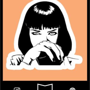 استیکر Pulp fiction