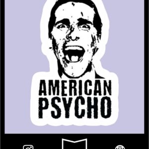 استیکر American psycho
