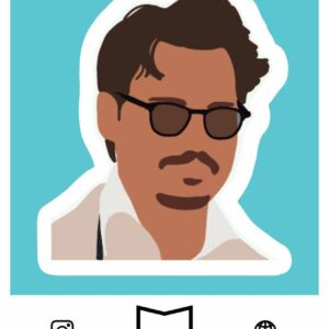 استیکر Johnny Depp
