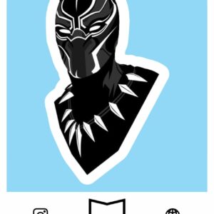 استیکر Black panther