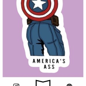 استیکر Capitan america