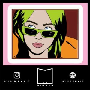 استیکر Billie Eilish
