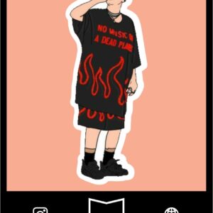استیکر Billie Eilish