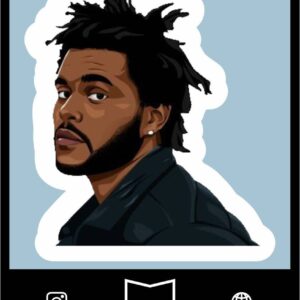 استیکر The Weeknd