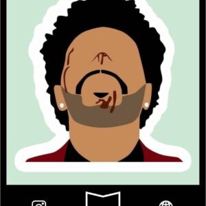 استیکر The Weeknd