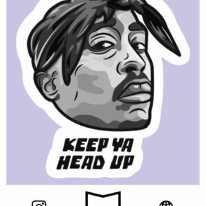 استیکر Tupac