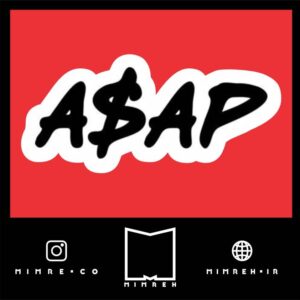 استیکر ASAP Rocky