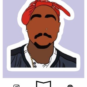 استیکر Tupac