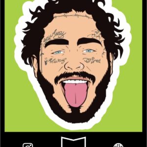 استیکر Post Malone