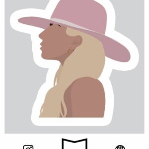 استیکر Lady Gaga