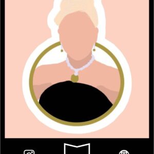 استیکر Lady Gaga
