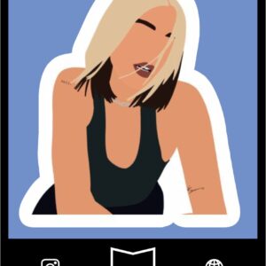 استیکر Dua Lipa