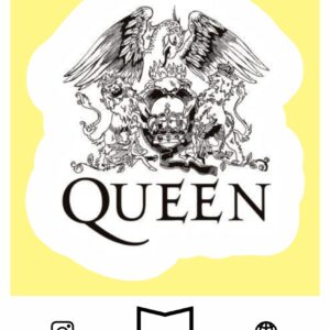 استیکر بند Queen