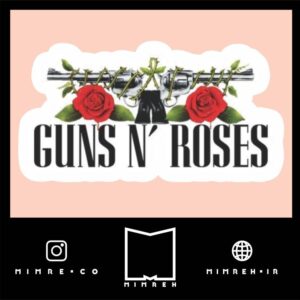 استیکر بند Guns N' Roses