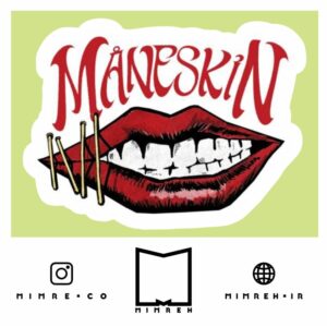 استیکر بند maneskin