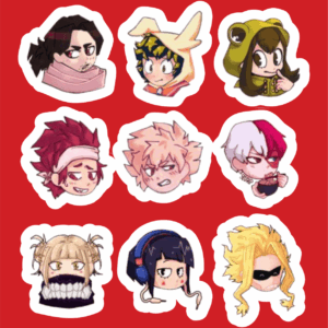 پک استیکر Anime - My Hero Academia 5