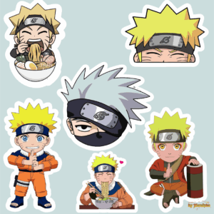 پک استیکر Anime - Naruto 3