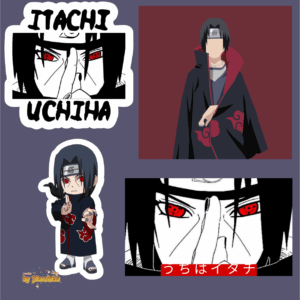 پک استیکر Anime - Naruto 4