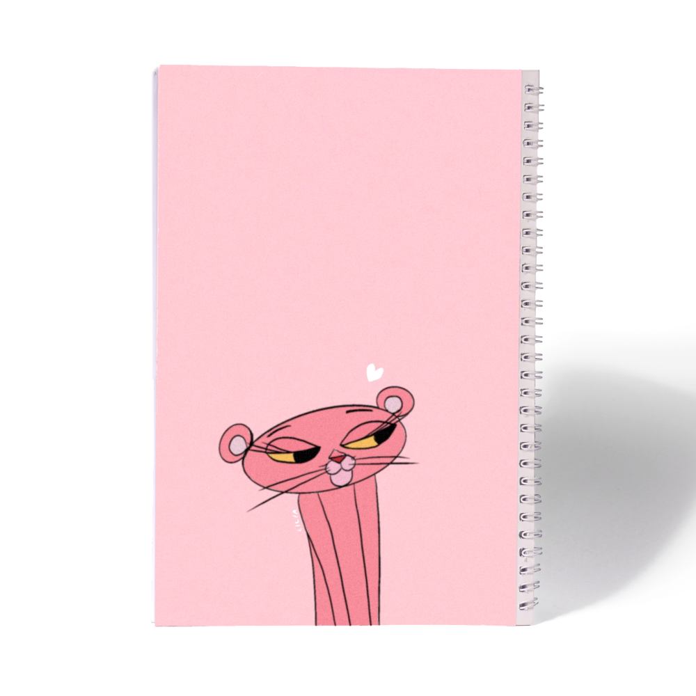 دفتر pink panther's girlfriend
