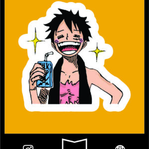 استیکر One piece14