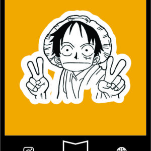 استیکر One piece4