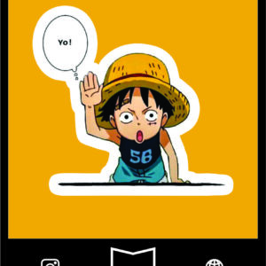استیکر One piece8