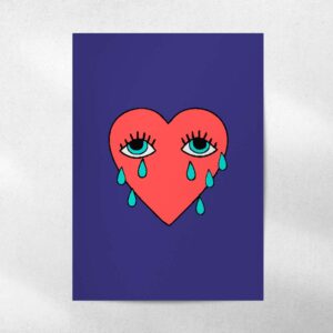 پوستر Crying Heart