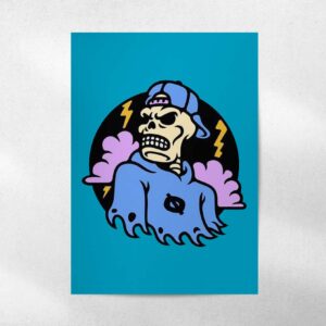 پوستر skeleton
