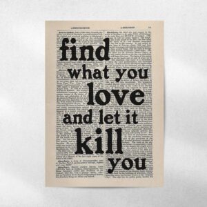 پوستر Find What You Love