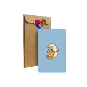 استیکر کارت Banana Duck